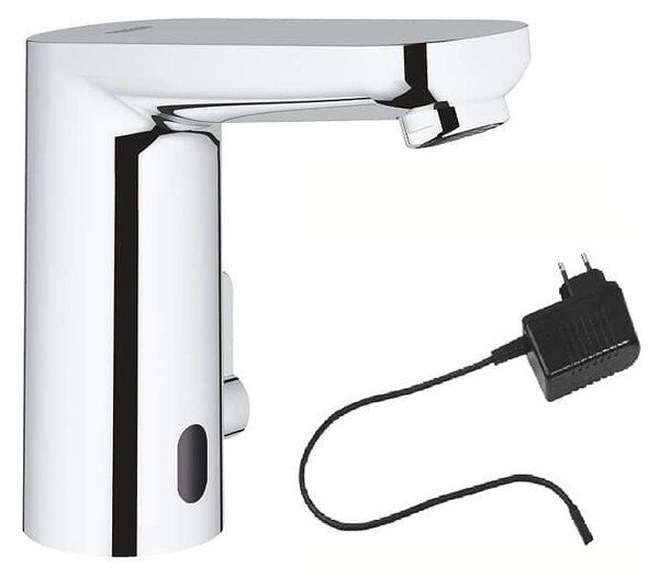 Grohe eлектронен смесител за умивалник с ръкохватка за температура, ток 230V