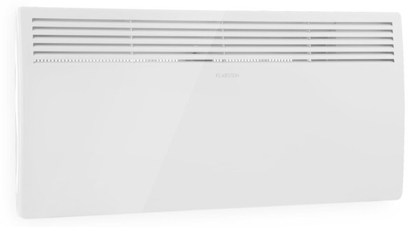 Klarstein Hot Spot Slimcurve, отоплител, 80 x 40 см, 20 м², 2000 W, 5 - 40 °C, IP24, бял