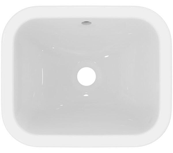 Connect Правоъгълна мивка за вграждане 42 cm