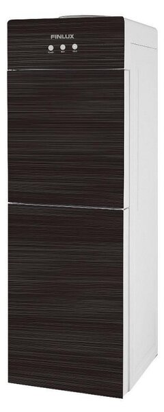 Диспенсър за вода Finlux FWD-2044DG, 655W, 10-95C, Охлаждане 0.7 л/час, Затопляне 5 л/час, 3 температурни режима, Черен/Инокс