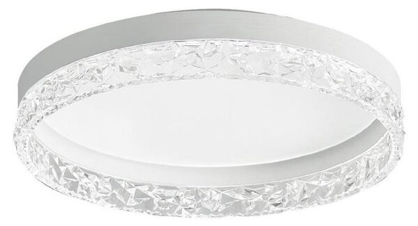 ITALUX PLF-68590-WH -LED Димируем таванен плафон RANTE LED/58W/230V Ø 50 см бял + с дистанционно управление