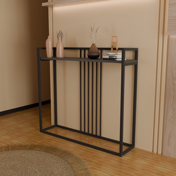 Конзола Convida, антрацит, 100x25x90 см