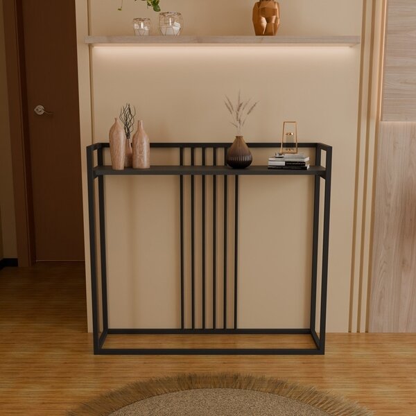 Конзола Convida, антрацит, 100x25x90 см