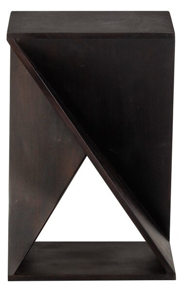 Странична масичка от масивна акация 41x41 cm Ikem – WOOOD