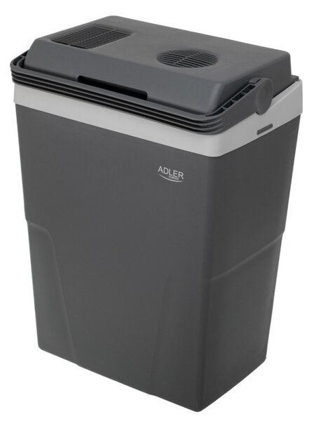 Хладилна кутия Adler AD 8094, 22 литра, 45/55 W, 12V/220V, Климатичен клас ST, Специална изолация C5H10, Сив