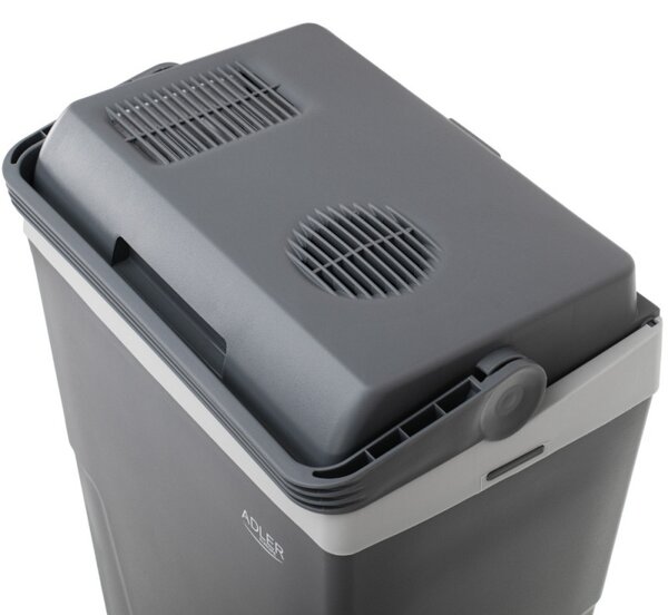 Хладилна кутия Adler AD 8094, 22 литра, 45/55 W, 12V/220V, Климатичен клас ST, Специална изолация C5H10, Сив