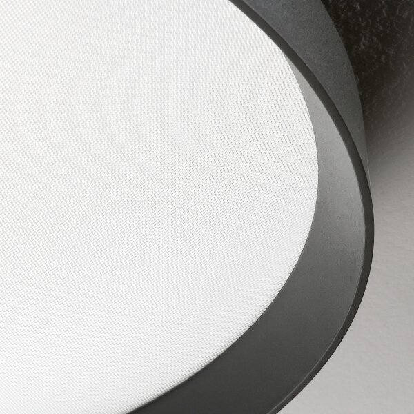 Ideal Lux-LED Плафониера FLY LED/26W/230V 2700K Ø 45 см CRI90 IP40 черен