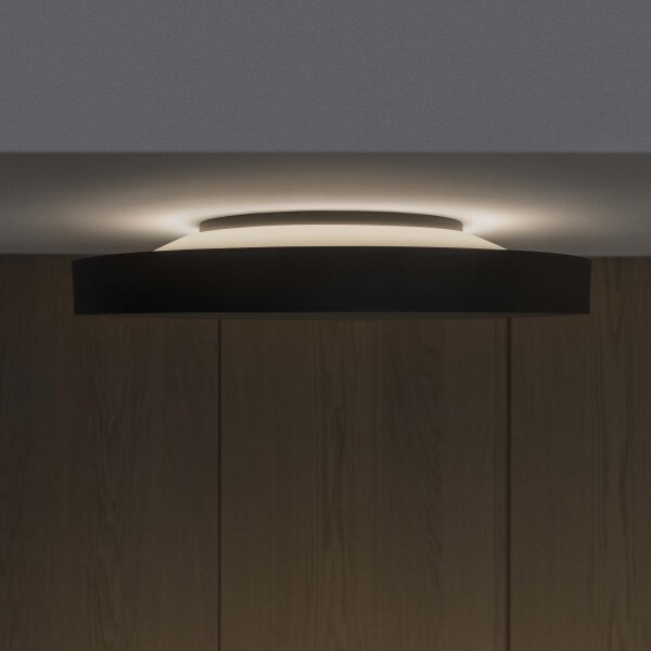 Ideal Lux-LED Плафониера FLY LED/26W/230V 2700K Ø 45 см CRI90 IP40 черен