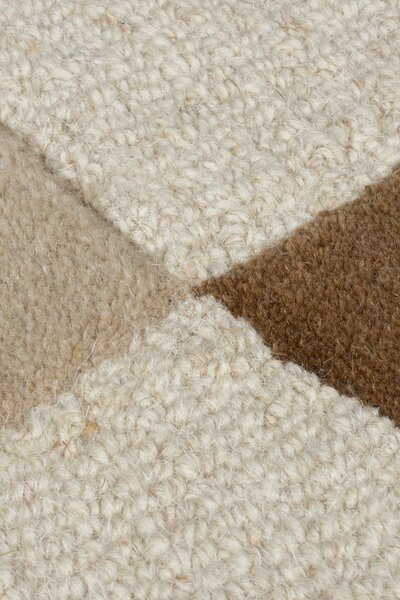 Килим, Glow Wool Flair Rugs, натурален, 120x170 см