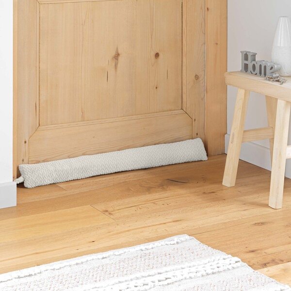 Кремаво уплътнение за врата 10x80 cm Flanela – douceur d'intérieur