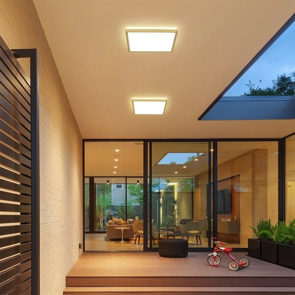 Brilagi - LED осветително тяло за баня ULTRA SLIM LED/18W/230V 30x30 cm златисто IP54