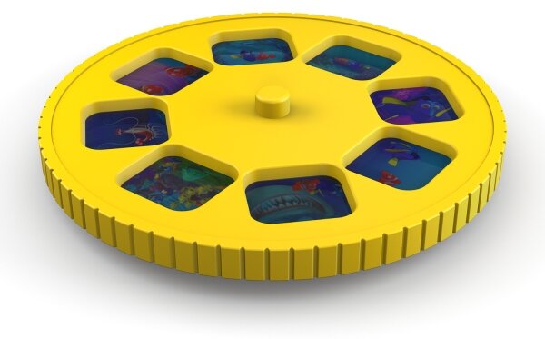 Philips 71769/90/16 - LED Детски Проектор DISNEY DORY LED/0,1W/3xAAA
