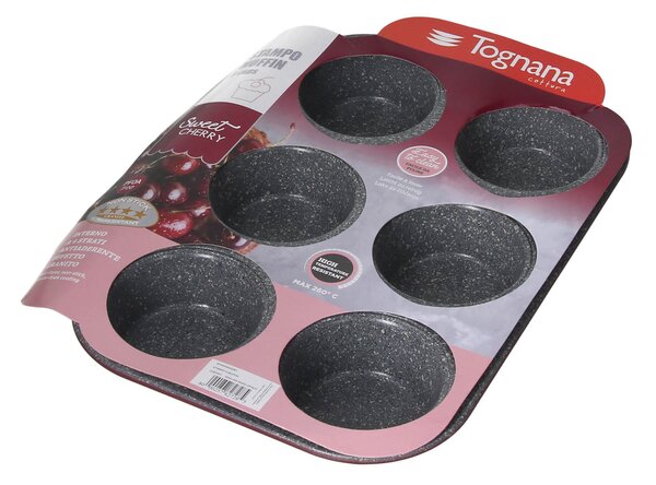Форма за мъфини TOGNANA Sweet Cherry, 6 броя, 27x17 cм