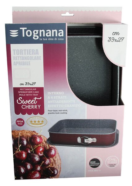 Форма за печене TOGNANA Sweet Cherry, 35x23 см, с падащо дъно