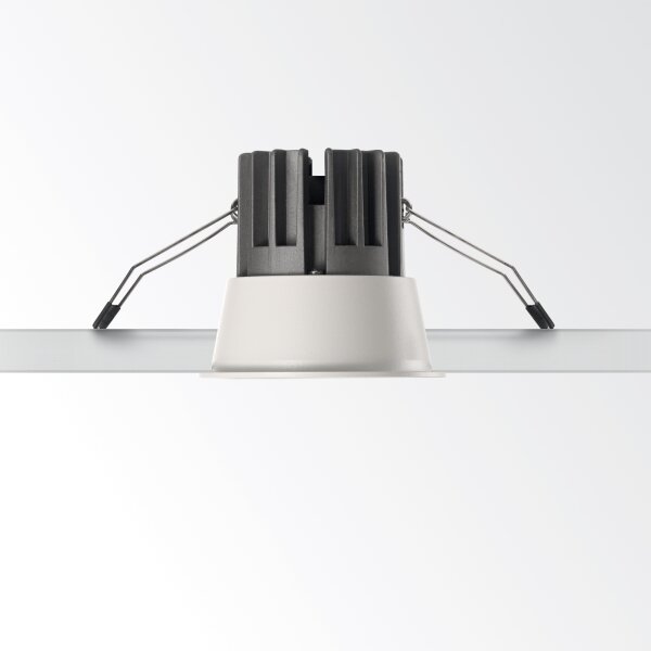 Ideal Lux - LED вградено таванно осветително тяло GAME TRIM LED/11W/230V Ø 8,5 см IP40 бяло