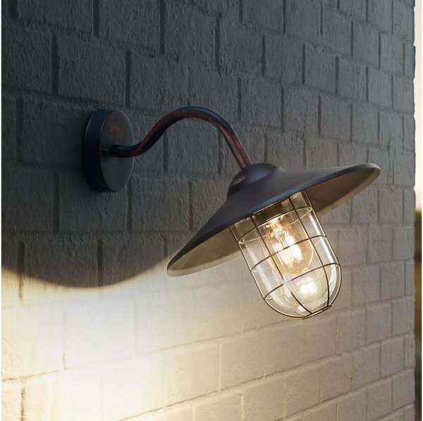 Eglo 94863 - Екстериорен аплик MELGOA 1xE27/60W/230V IP44