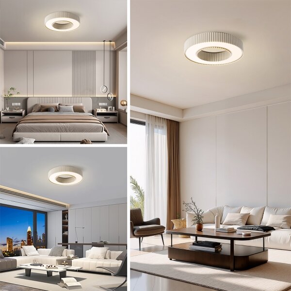 Brilagi -LED Димируемо таванно осветително тяло LUMIX LED/48W/230V 3000-6000K бежово диаметър 50 см+ДУ