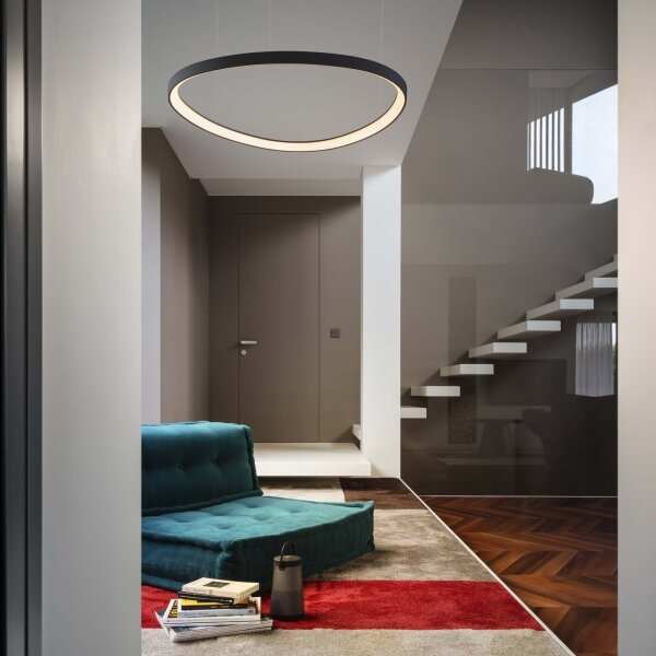 Ideal Lux - LED полилей на кабел GEMINI LED/47W/230V 2700K Ø 61 cm CRI 90 черен