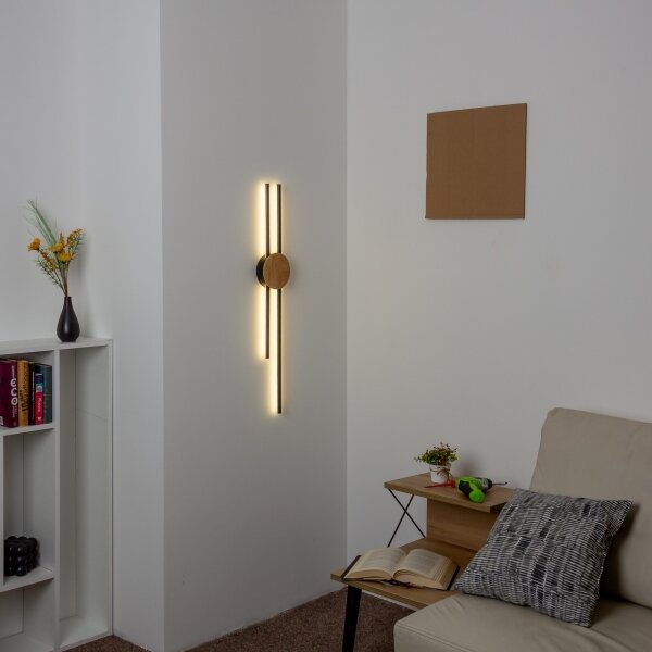 Brilagi - LED аплик WOODY COLLINE LED/15W/230V 80 см дъб