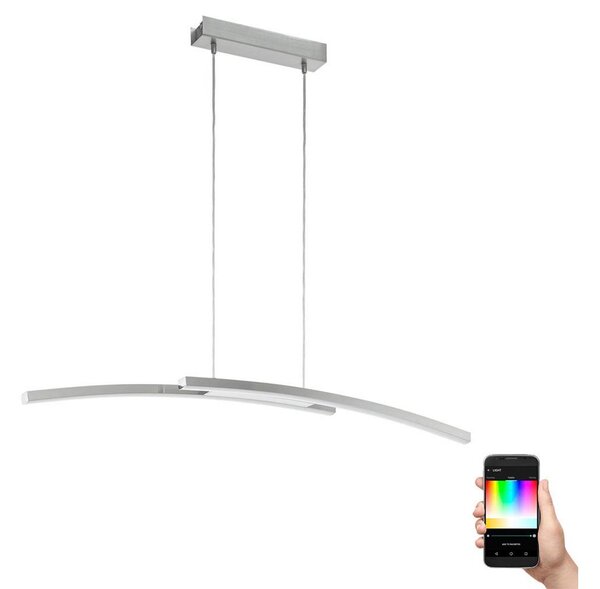 Eglo 97911 - LED RGB полилей на кабел с възможност за димиране FRAIOLI-C LED/34W/230V