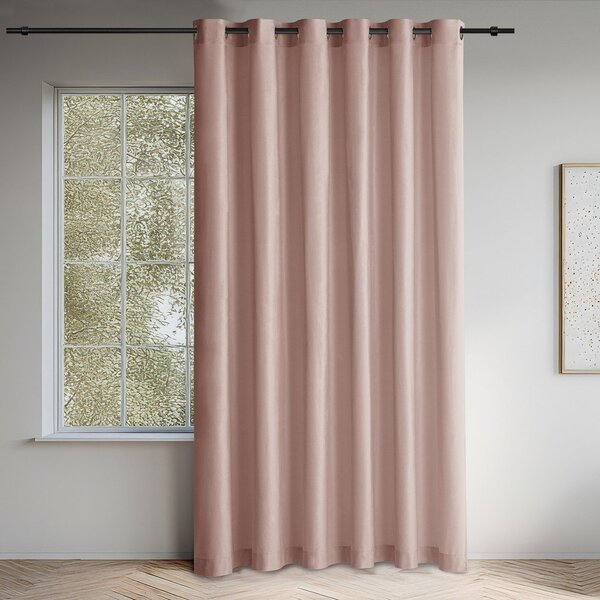Светлорозова затъмняваща завеса 200x300 cm Velto – Filumi