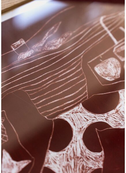 Постер 70x50 cm Sam Shopping – Lucia Tuffley – The Poster Club