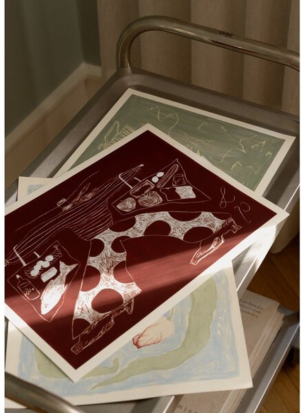 Постер 70x50 cm Sam Shopping – Lucia Tuffley – The Poster Club