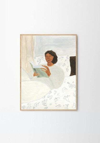 Постер 50x70 cm Morning Read – Isabelle Vandeplassche – The Poster Club