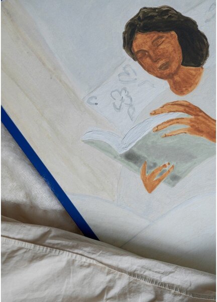 Постер 50x70 cm Morning Read – Isabelle Vandeplassche – The Poster Club