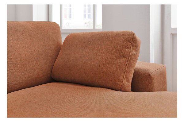 Оранжев ъглов диван Belair – Bobochic Paris