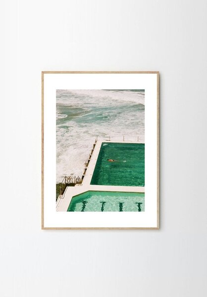 Постер 30x40 cm Bondi Icebergs – Anna Pihan – The Poster Club