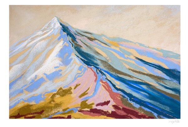 Постер 70x50 cm Velvet Peak III – Mandy Maria – The Poster Club