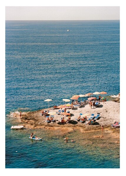 Постер 30x40 cm Ponza Tangerine – Anna Pihan – The Poster Club