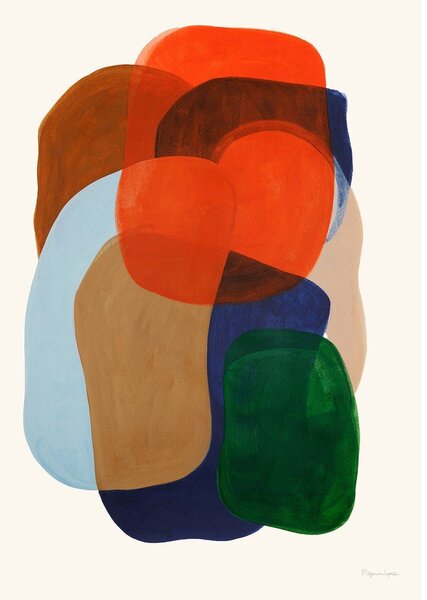 Постер 50x70 cm Big Hug – Berit Mogensen Lopez – The Poster Club