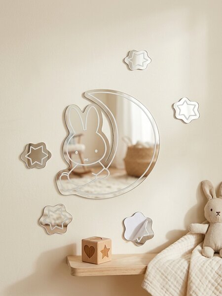 Sinsay - Комплект стенни огледала Miffy 6 pack - clear
