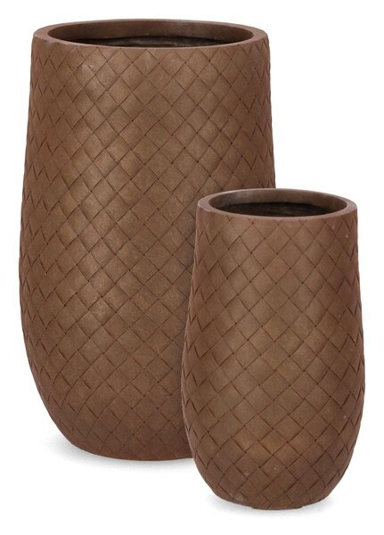 Комплект саксии 2 бр. ø 48 cm Rhombus – Bizzotto