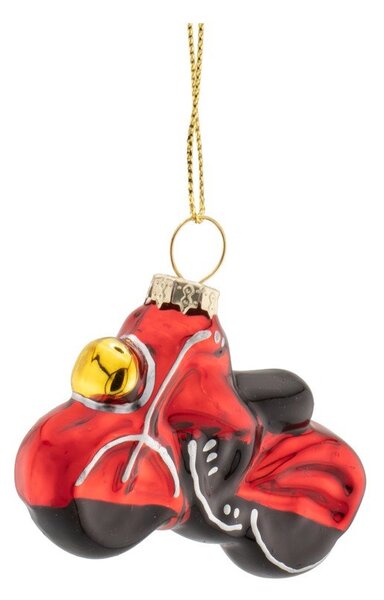 Стъклени коледни топки в комплект 3 бр. 3 cm Transport – Sass & Belle
