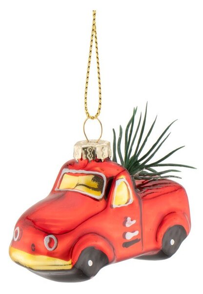 Стъклени коледни топки в комплект 3 бр. 3 cm Transport – Sass & Belle