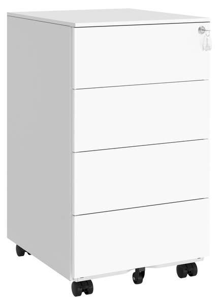 Шкаф за бюро Fiset White Songmics 39x45x69,4 cm