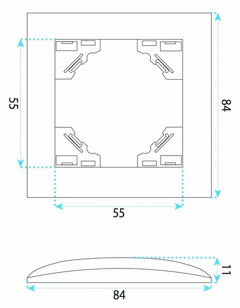 Единичен контакт със заземяване + 2x USB-A OSTE JNH003-G Grey