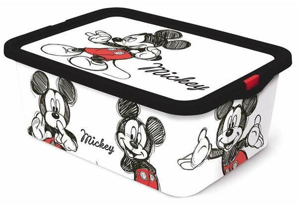 Кутия за Съхранение Mickey Mouse Fancy 13 L полипропилен