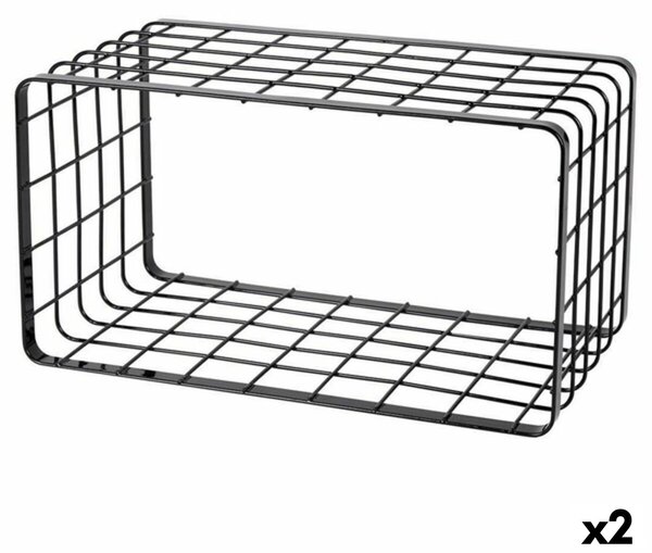 Поставка Inde Грил Черен 34 x 19 x 18 cm (2 броя)