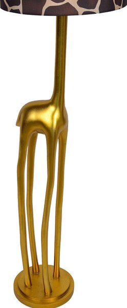 Lucide Подова лампа Extravaganza Miss Tall, матово злато, Злато / месинг, Дневна/трапезария, Пластмаса, Дизайн