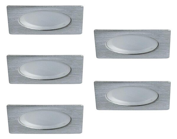 Paulmann 93587 - К-кт 5xLED/0,4W Лампа за вграждане 12V/230V 2700K