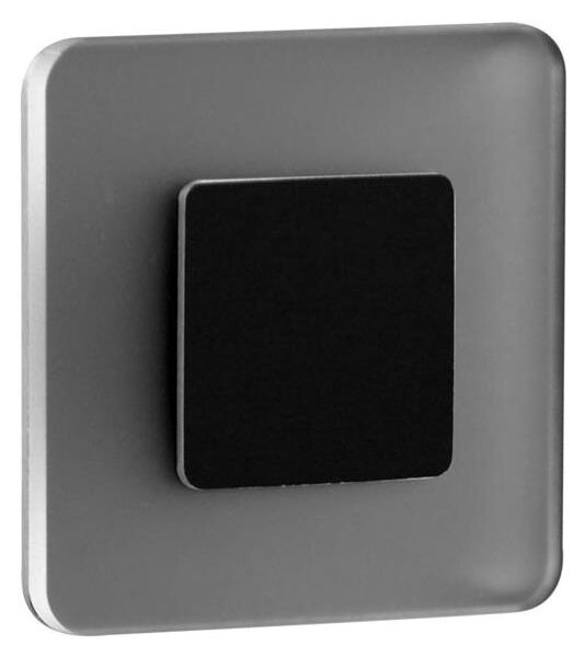 LDST SW-01-SC-BZ8 - LED стълбищна лампа SWIFT 8xLED/1,2W/230V матов черна
