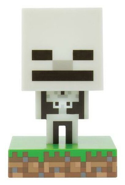 Статуетка Paladone Minecraft Sleton Icon Lamp BDP, бяла