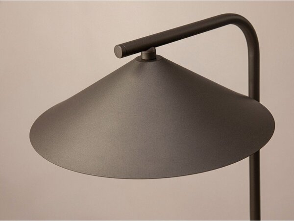 Кафява метална настолна лампа (височина 42 cm) Nocte – Micadoni