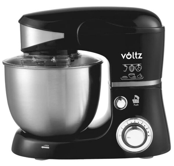 Миксер Voltz V51115G, 1600W, 6 скорости, 5 литра, черен