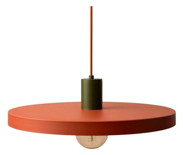 Метално висящо осветително тяло в тухлен цвят ø 40 cm Ori – Micadoni