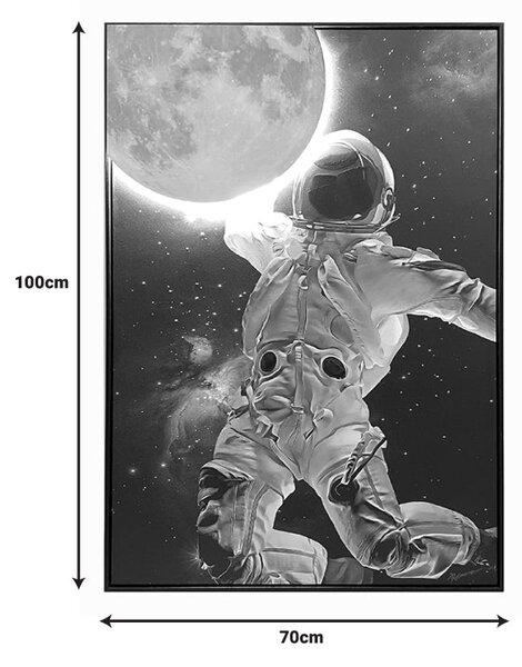 Картина върху платно Mallo 3d с рамка 70x3.5x100см